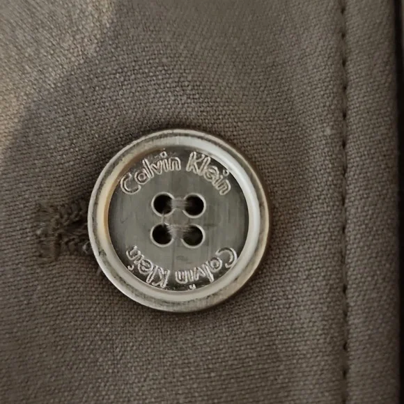 Calvin Klein Tan Double-Breasted Dress - Picture 5 of 9